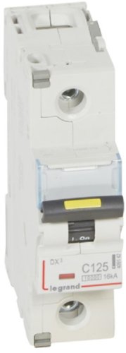 Выключатель автоматический Legrand DX3-E 10000 1п 125А C 16кА картинка